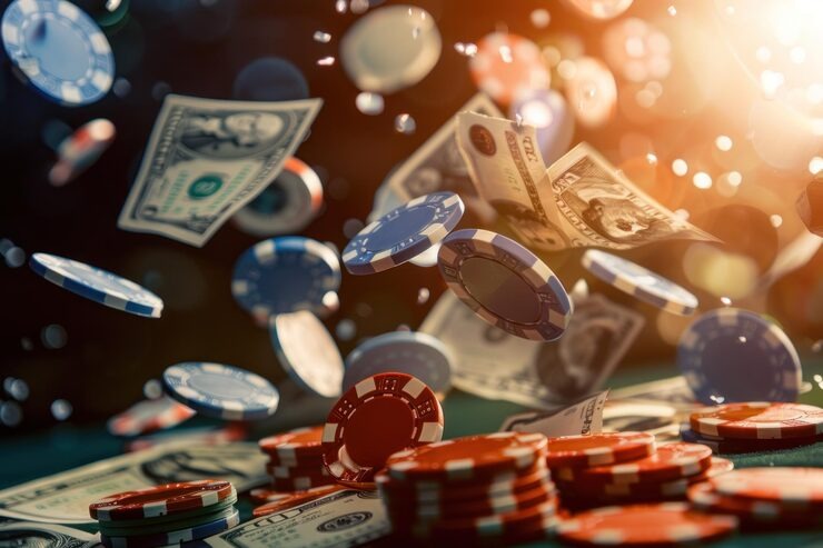 MSC roulette wheel and betting layout on lapak 99 live-dealer studio